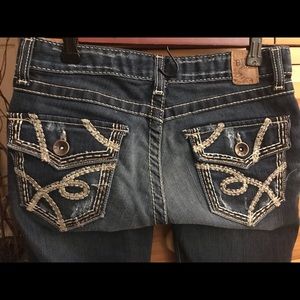 BKE Madison boot dark wash size 26